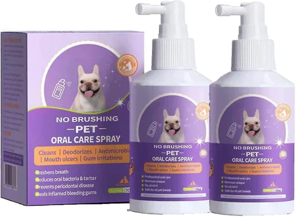 dog teeth cleaning products - petry oral spray for dogs